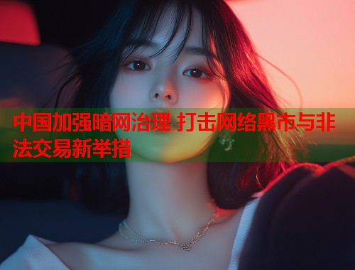 中国加强暗网治理 打击网络黑市与非法交易新举措  第1张