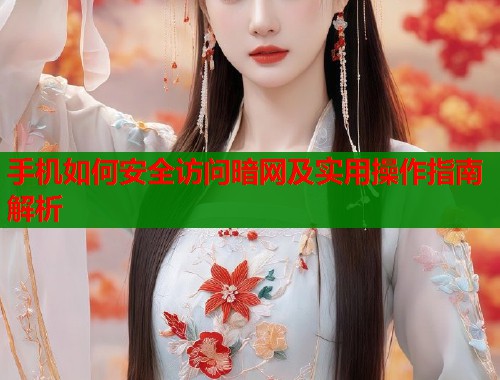 手机如何安全访问暗网及实用操作指南解析  第1张