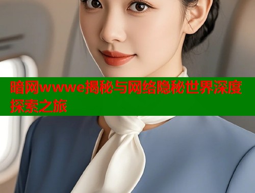 暗网wwwe揭秘与网络隐秘世界深度探索之旅  第1张