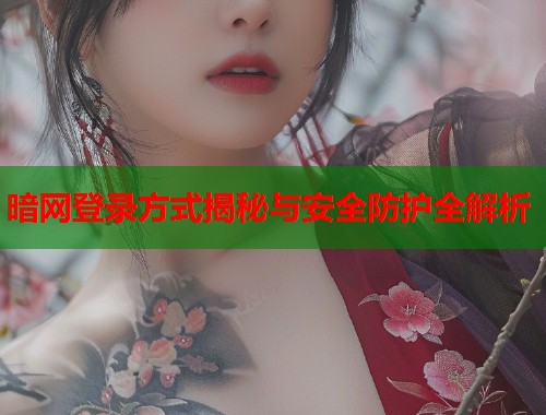 暗网登录方式揭秘与安全防护全解析  第1张