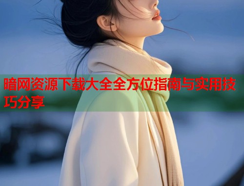 暗网资源下载大全全方位指南与实用技巧分享  第1张