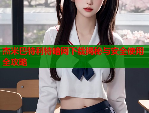 杰米巴特利特暗网下载揭秘与安全使用全攻略  第1张