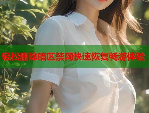 轻松删除暗区禁网快速恢复畅游体验  第1张
